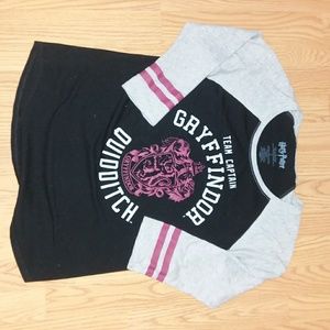 Black Harry Potter Gryffindor shirt